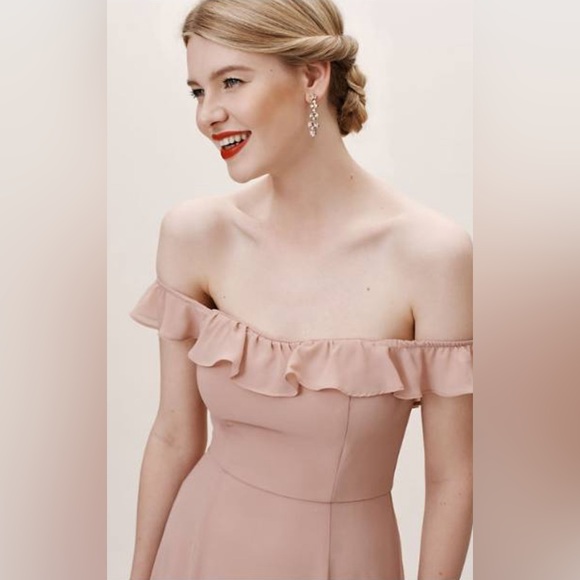 By Anthropologie BHLDN Macau Maxi Dress size 12 - Picture 6 of 6